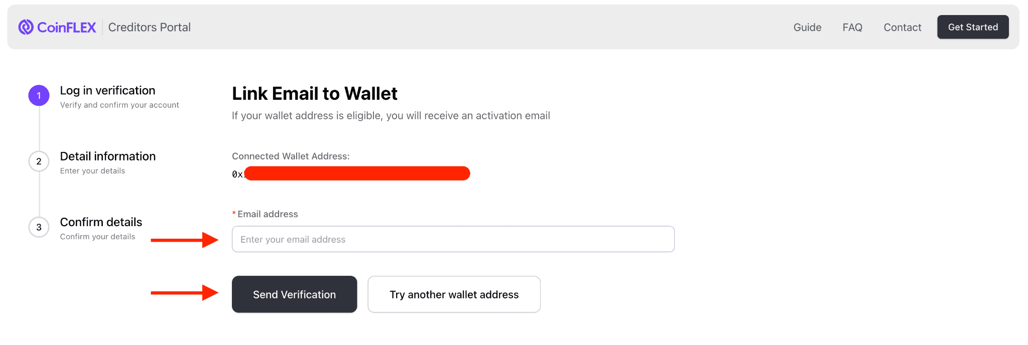 Metamask Flow Step 6